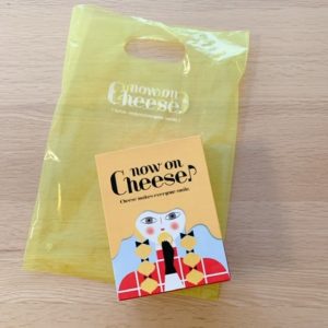 ナウオンチーズの外箱と小分け袋